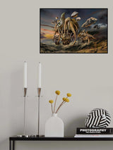 First walk in the mountains Poster och Canvastavla