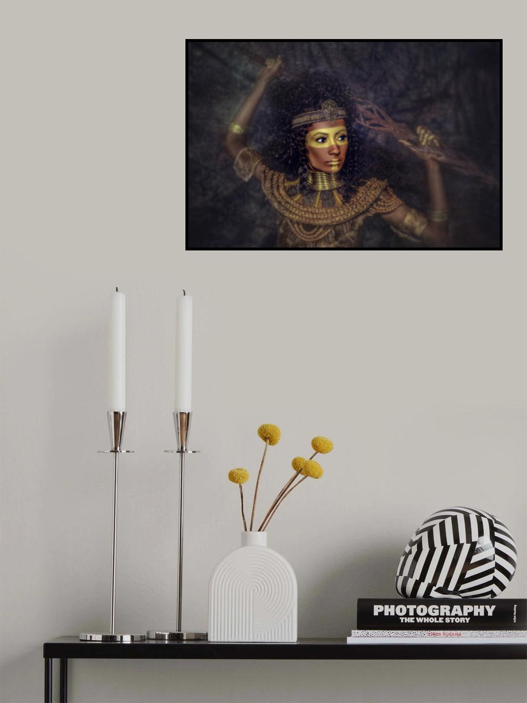 black face Poster och Canvastavla
