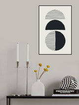 Circles and Lines #2 Poster och Canvastavla