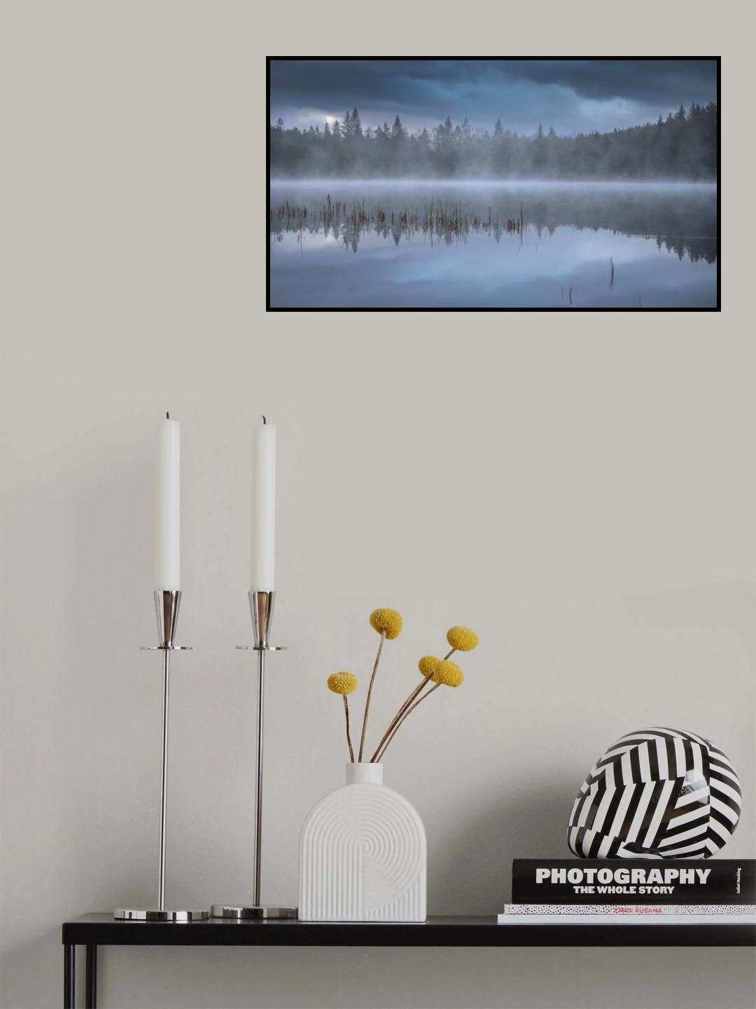 The morning fog Poster och Canvastavla