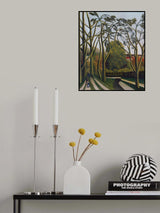 The Banks Of The Bier Near Bicetre Poster och Canvastavla