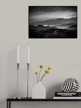 Foggy morning Poster och Canvastavla