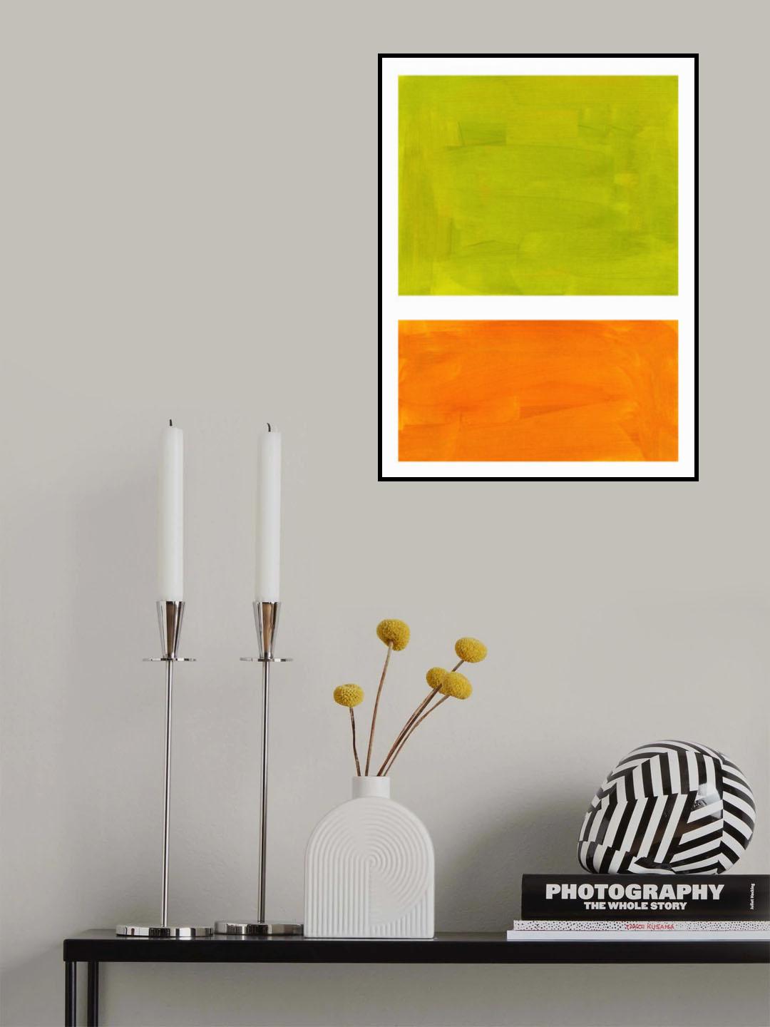 Colourfield 58 Poster och Canvastavla
