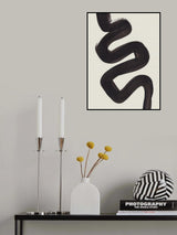 Ink Motif 14 Poster och Canvastavla