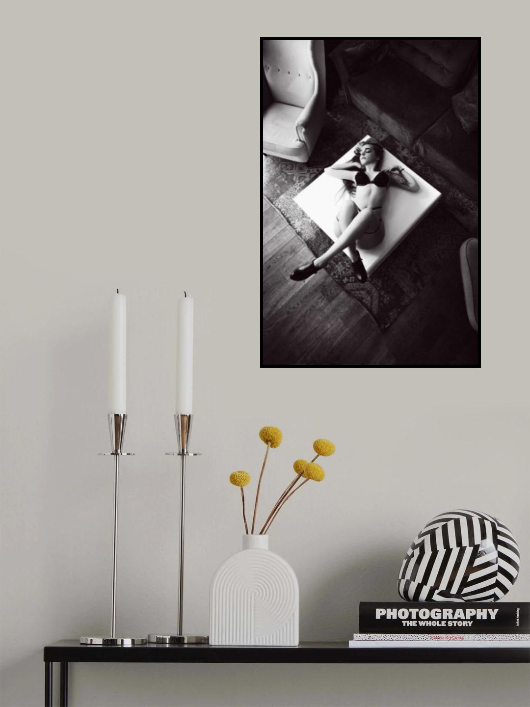 The White Square Poster och Canvastavla