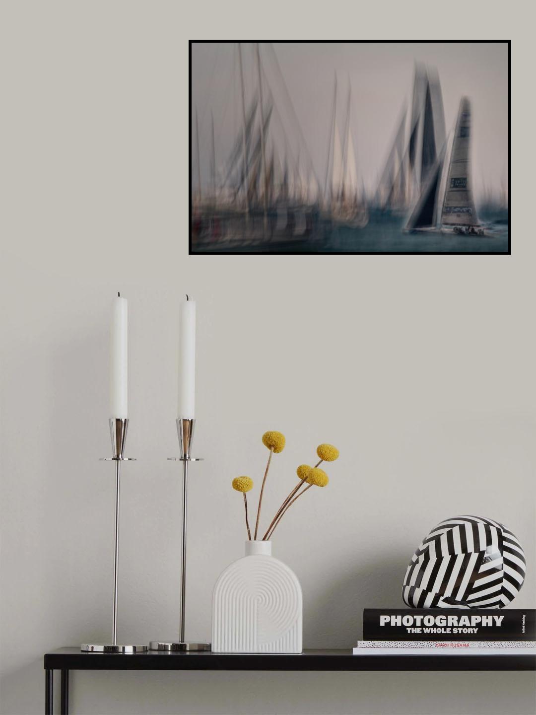 with dhe wind Poster och Canvastavla