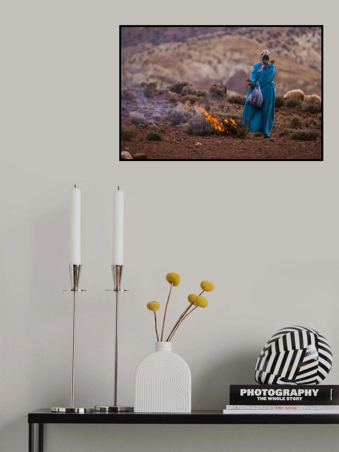 The burning bush Poster och Canvastavla