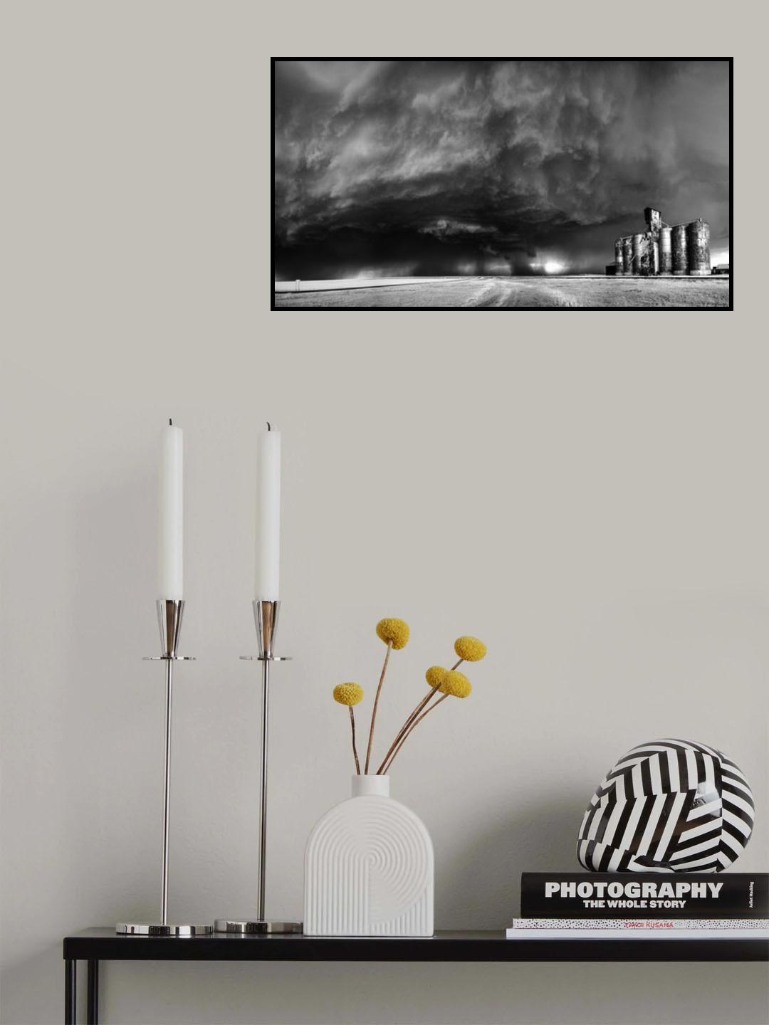 Storm Silo 002 Poster och Canvastavla