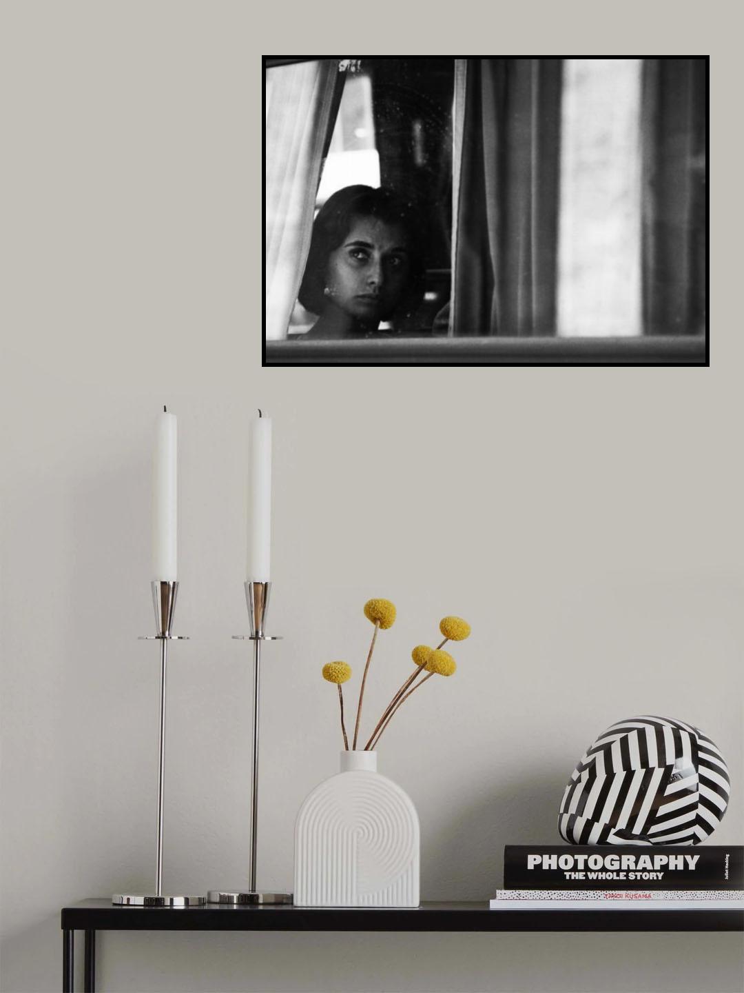 Your eyes (from the series "Alone" and "Montevideo") Poster och Canvastavla