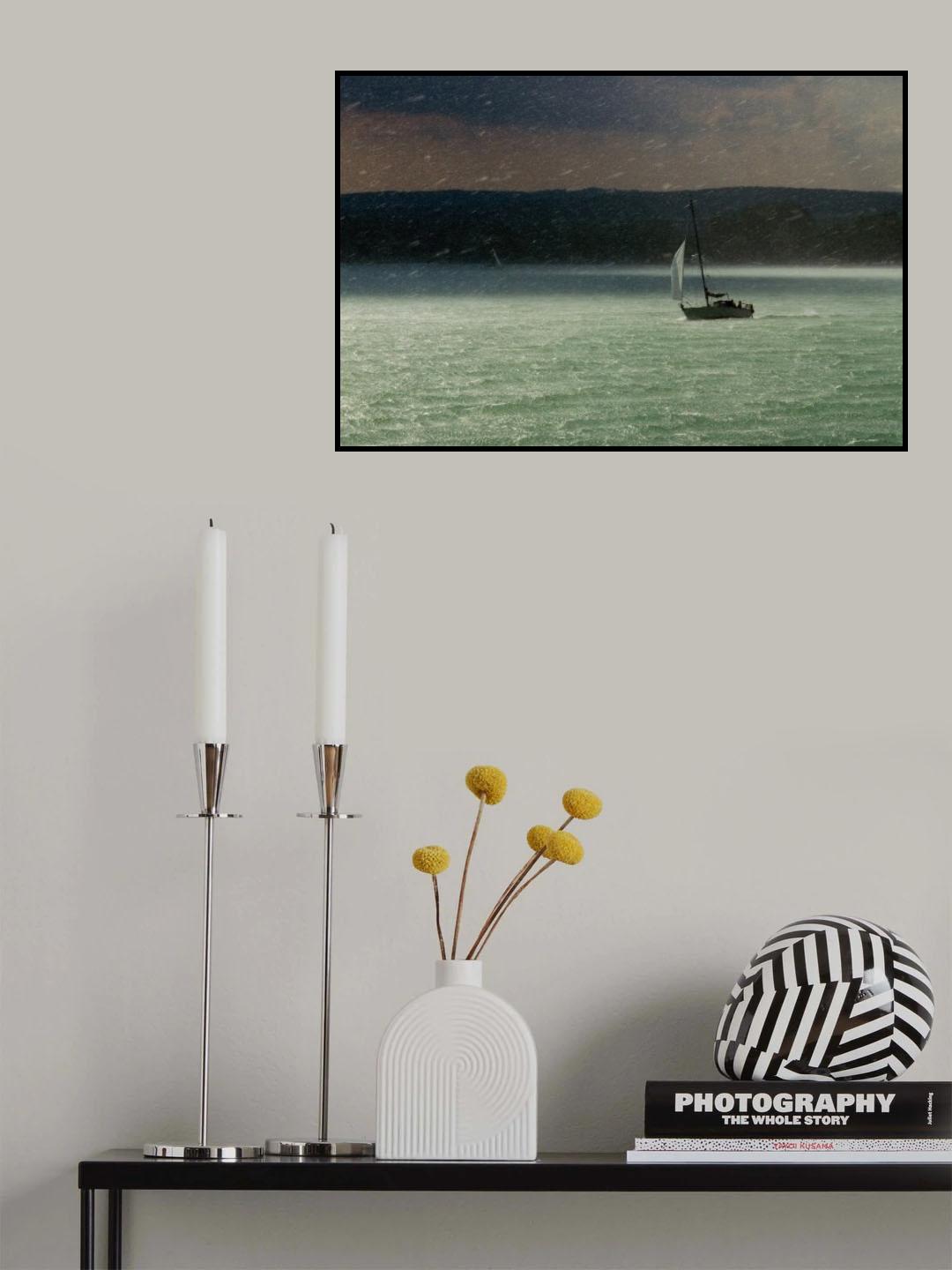 In storm Poster och Canvastavla