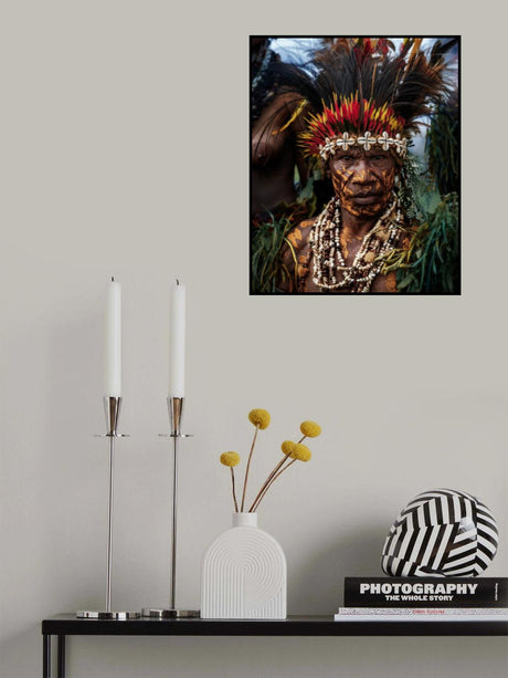 Papua New Guinea portrait Poster och Canvastavla