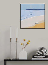 Seagulls At the Beach Poster och Canvastavla