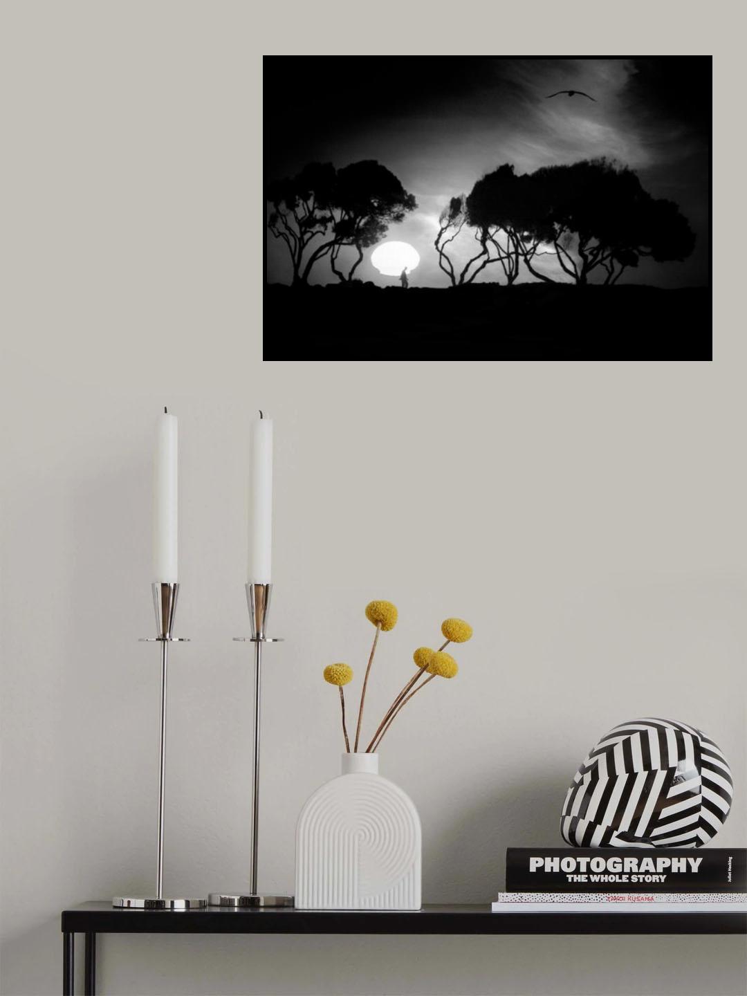 Setting Sun Poster och Canvastavla