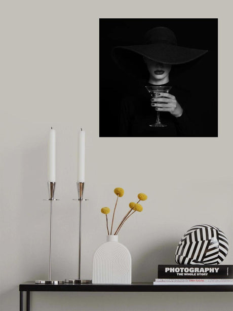 A Martini glass. Poster och Canvastavla