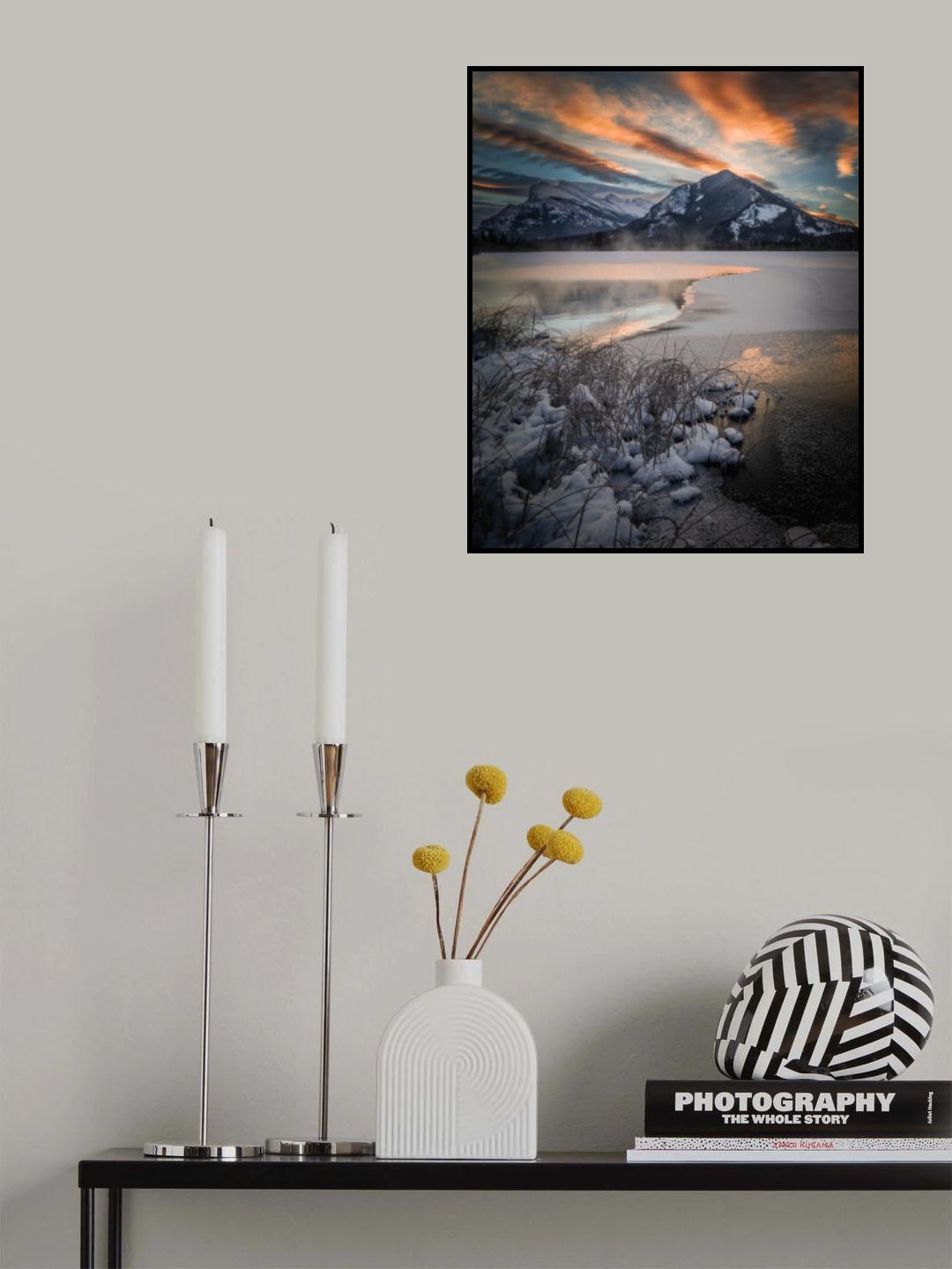A winter morning Poster och Canvastavla