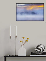 Misty Lake #3 Poster och Canvastavla