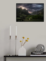 Valle de Lago V Poster och Canvastavla