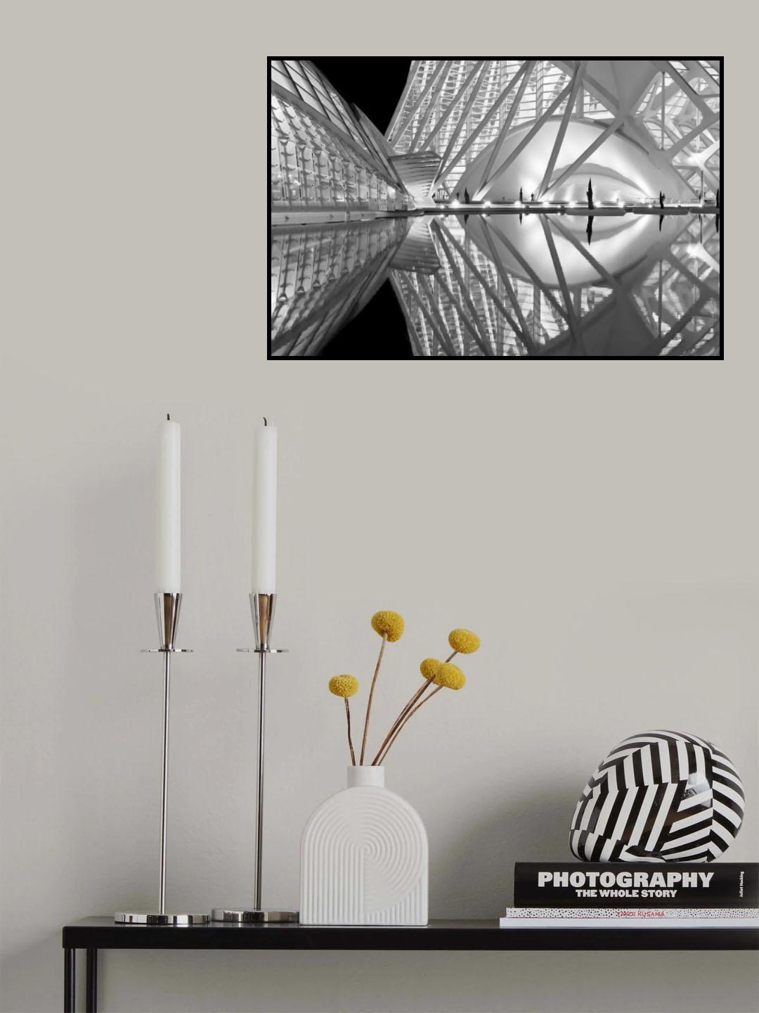 Structure Poster och Canvastavla