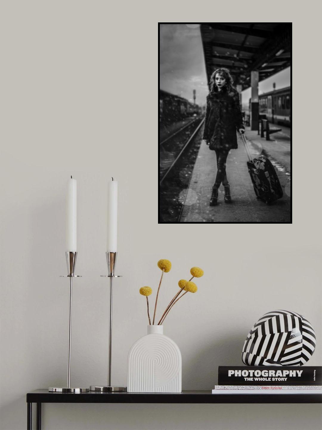 First Snow Poster och Canvastavla