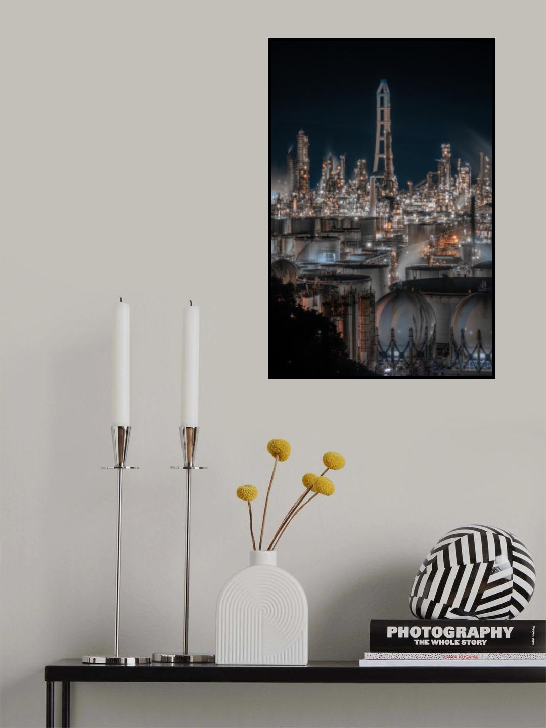 The Castle That Never Sleeps Poster och Canvastavla