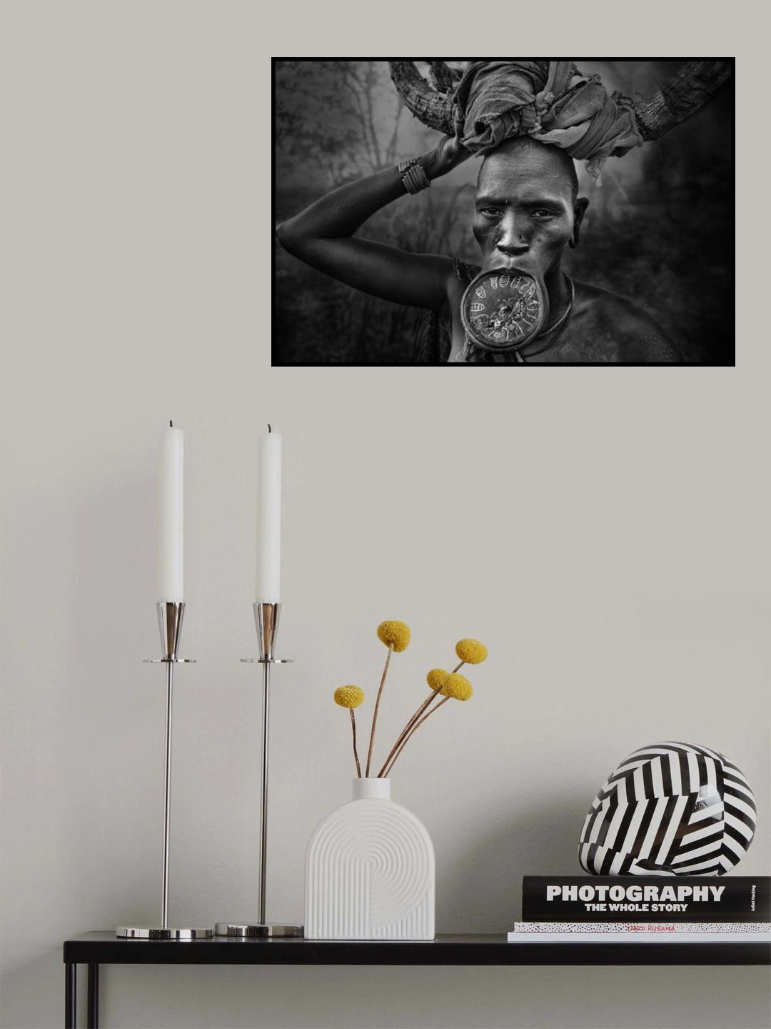 Mursi W Poster och Canvastavla