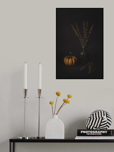 Lavenders and the Pumpkin Poster och Canvastavla