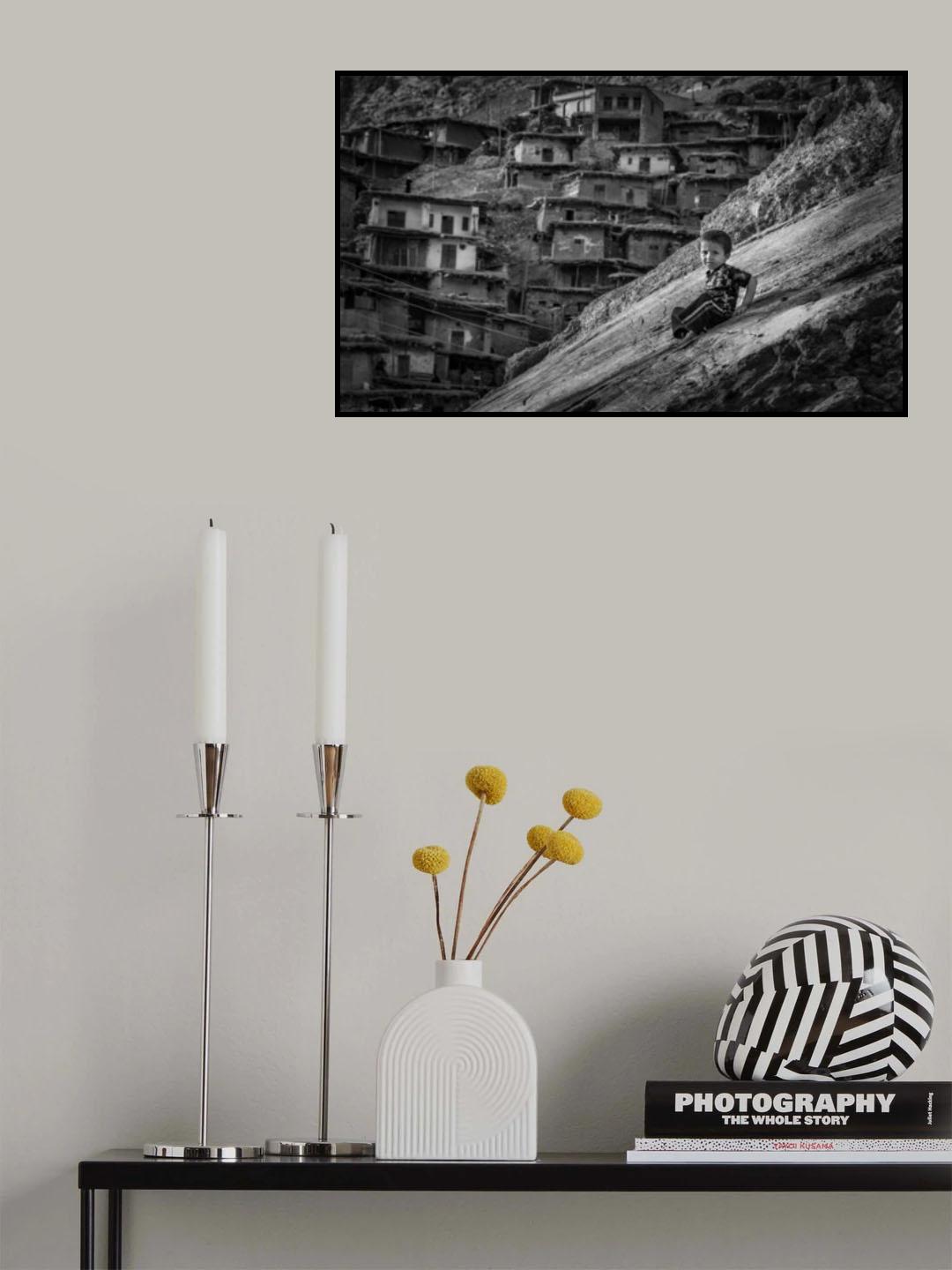 village boy Poster och Canvastavla