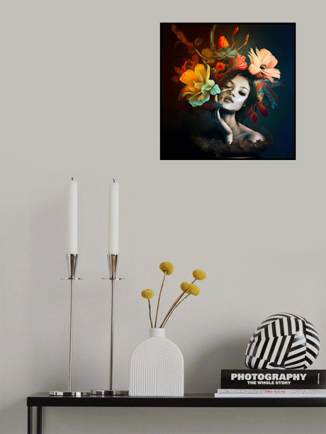 Flower Demon Poster och Canvastavla