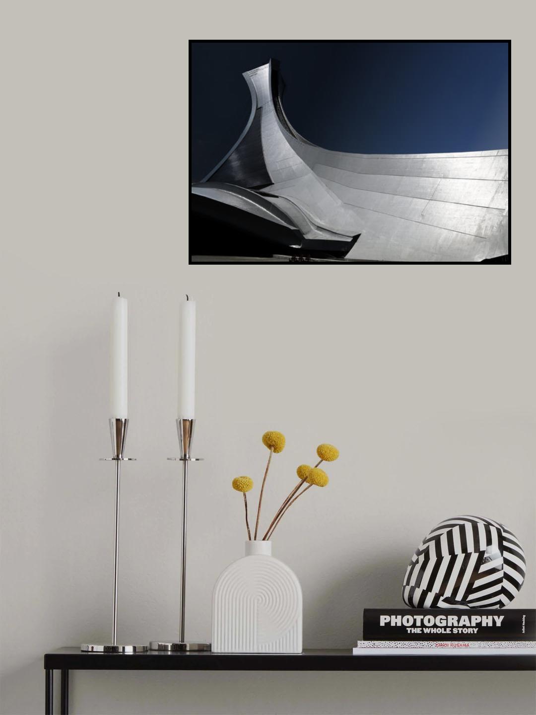 Montreal Olympic Stadium Poster och Canvastavla