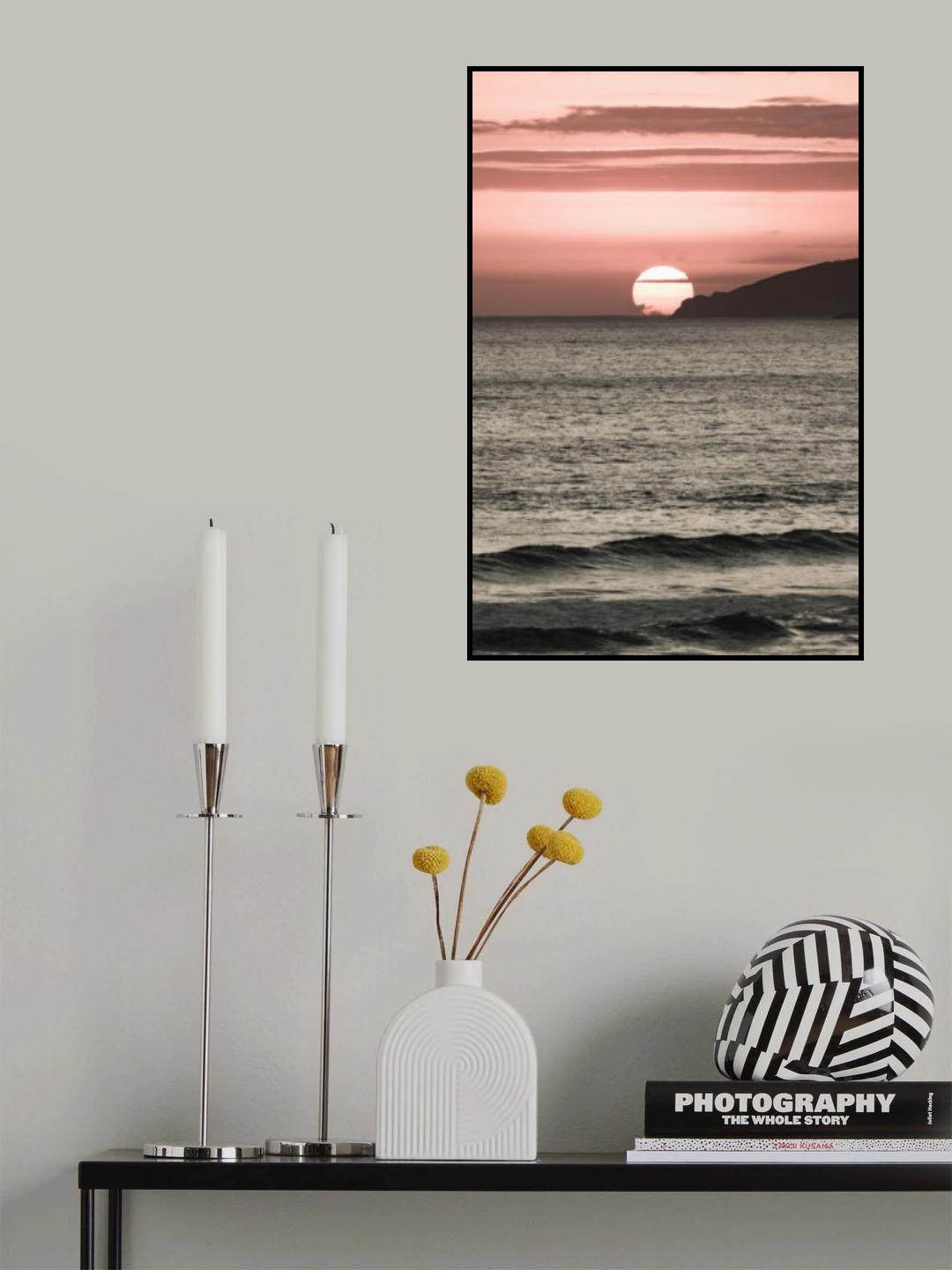 Melting Skies Poster och Canvastavla