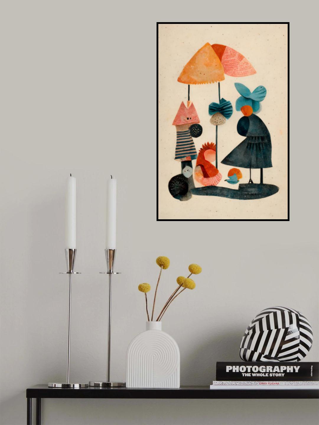 Granny And Friends Poster och Canvastavla