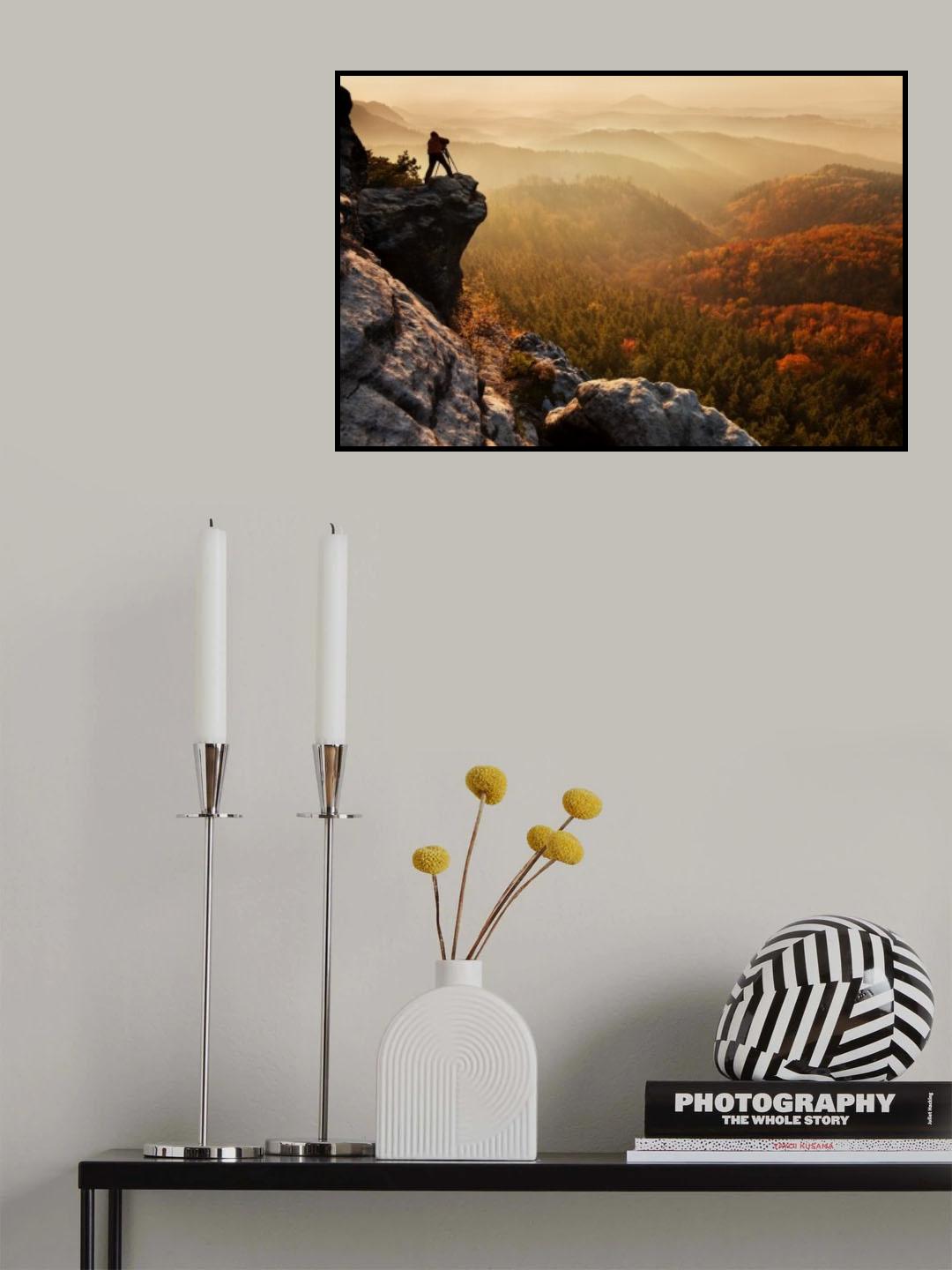 Hazy morning Poster och Canvastavla