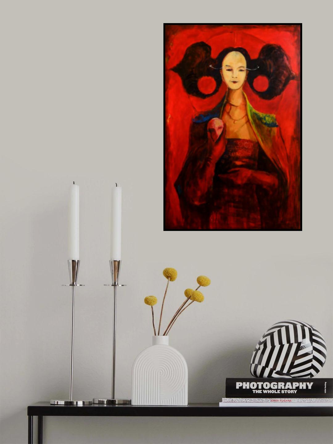 Alter Ego Oil Painting Poster och Canvastavla