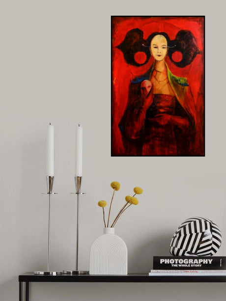 Alter Ego Oil Painting Poster och Canvastavla