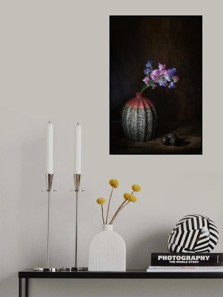 Etherial Lathyrus Poster och Canvastavla