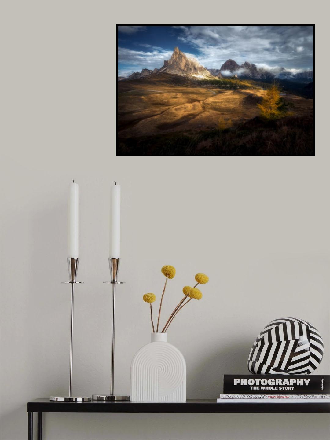 Passo Giau, Dolomites Poster och Canvastavla