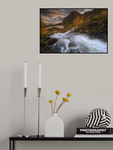"WHITE WATER" Poster och Canvastavla