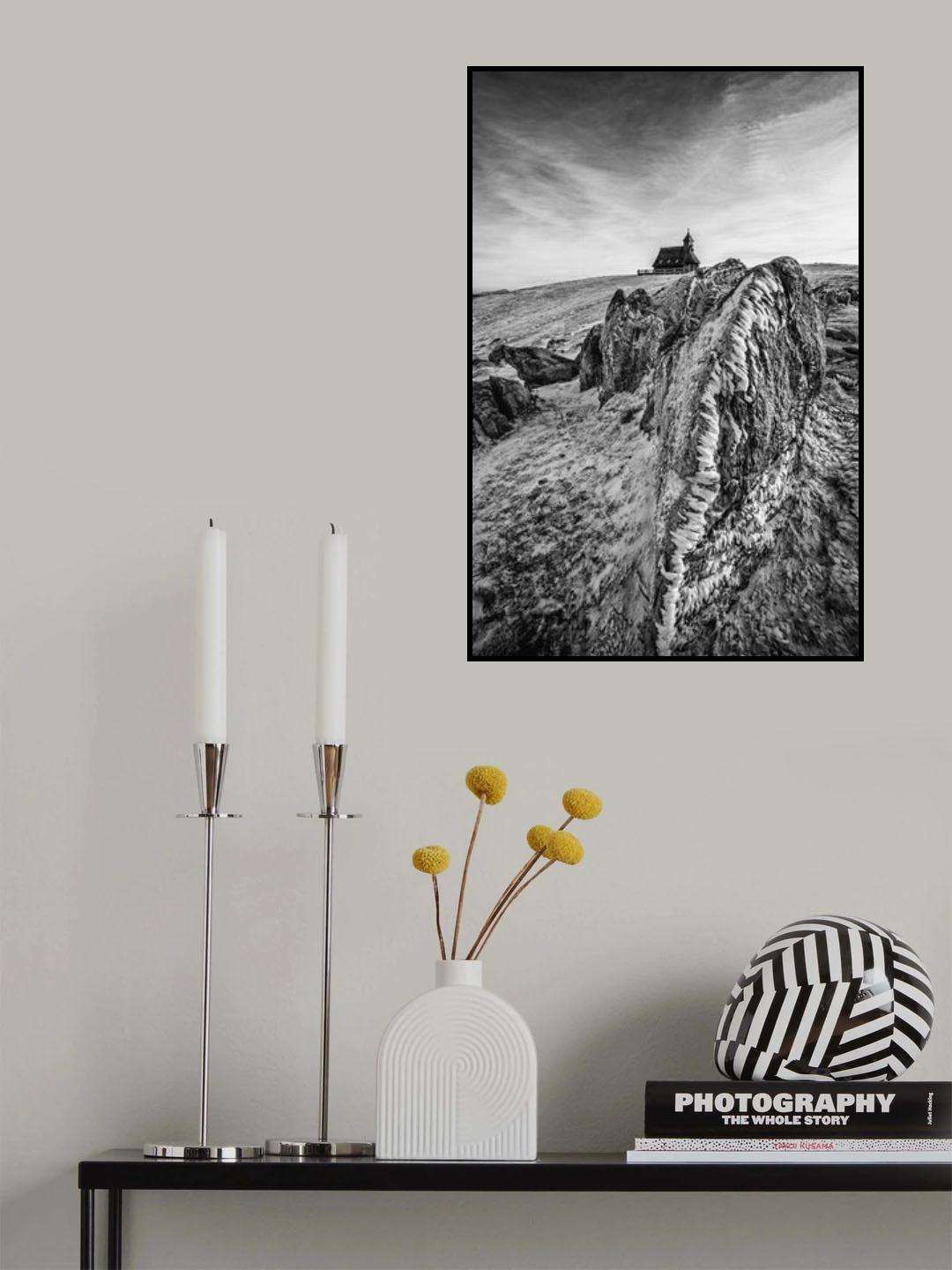 Cold Church Poster och Canvastavla