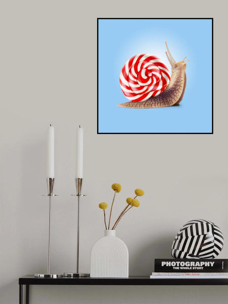 Snail Candy Poster och Canvastavla