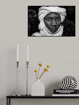 At the gerewol festival - Niger Poster och Canvastavla