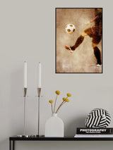Football Soccer Sport Art 13 Poster och Canvastavla