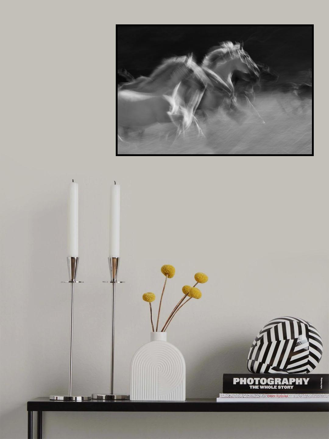 waves of light Poster och Canvastavla
