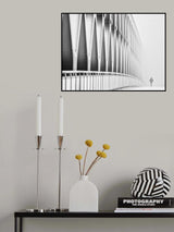 Bridge in fog Poster och Canvastavla