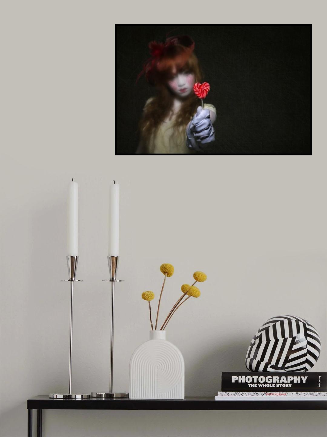 Candy Girl Poster och Canvastavla