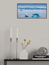 Ice Lagoon Poster och Canvastavla