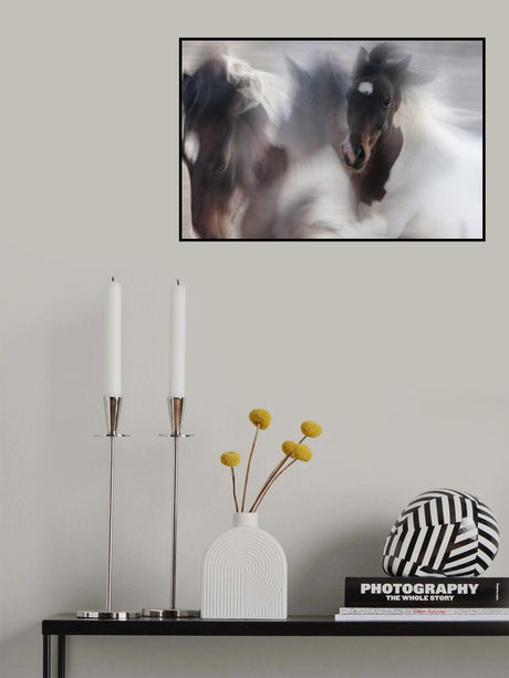 Runaway horse Poster och Canvastavla