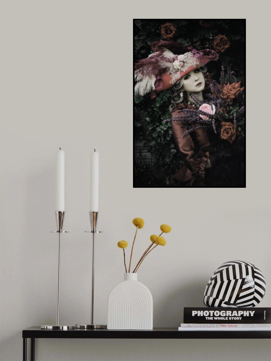 Bloody Rose Poster och Canvastavla