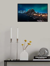Dancing over Hamnoy Poster och Canvastavla