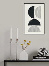 Circles and Lines #4 Poster och Canvastavla
