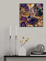 Agate 14 Poster och Canvastavla